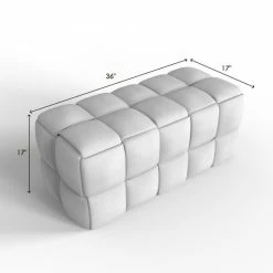 Budget 😀 Warehouse Of Tiffany Luxerna 36-inch Padded Natural Linen Box Weave Comfort Bench 👍 -Warehouse of Tiffany sale unnamed file 1179