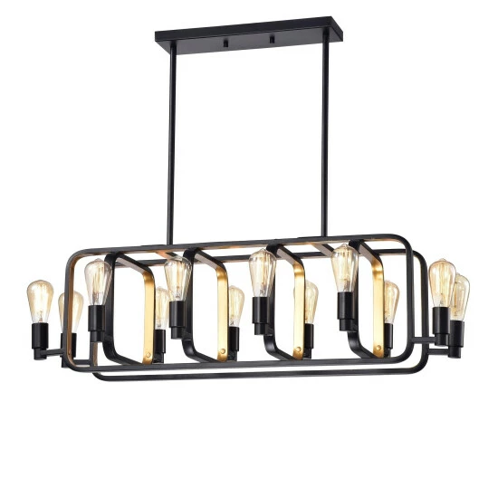 Best deal π Warehouse Of Tiffany Agnetha Black 12-Light Chandelier With Clear Shade π₯° 2 Best deal π Warehouse Of Tiffany Agnetha Black 12-Light Chandelier With Clear Shade π₯° - Image 2