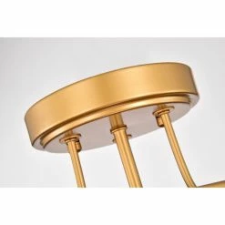 Best Pirce 💯 Warehouse Of Tiffany Sadie Matte Gold 3-Light Clear Curved Glass Shade Semi-Flush Mount 🥰 -Warehouse of Tiffany sale unnamed file 1473