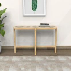 Outlet 😀 Warehouse Of Tiffany Marsie Wood And Rattan 48-inch Console Table Black 🔥 -Warehouse of Tiffany sale unnamed file 1524
