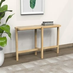 Outlet 😀 Warehouse Of Tiffany Marsie Wood And Rattan 48-inch Console Table Black 🔥 -Warehouse of Tiffany sale unnamed file 1526