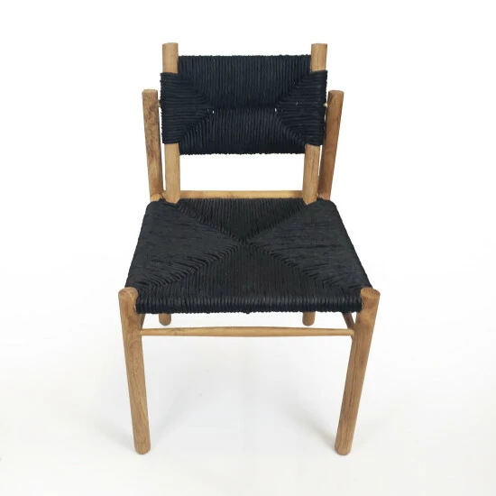 Wholesale ๐ฅฐ Warehouse Of Tiffany Majah Weaved Rush And Teak Wood Accent Chair Black ๐ 7 Wholesale ๐ฅฐ Warehouse Of Tiffany Majah Weaved Rush And Teak Wood Accent Chair Black ๐ - Image 7