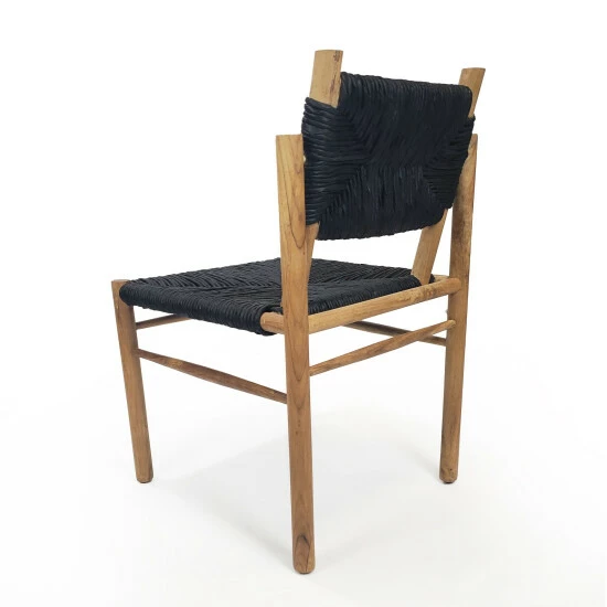 Wholesale ๐ฅฐ Warehouse Of Tiffany Majah Weaved Rush And Teak Wood Accent Chair Black ๐ 8 Wholesale ๐ฅฐ Warehouse Of Tiffany Majah Weaved Rush And Teak Wood Accent Chair Black ๐ - Image 8