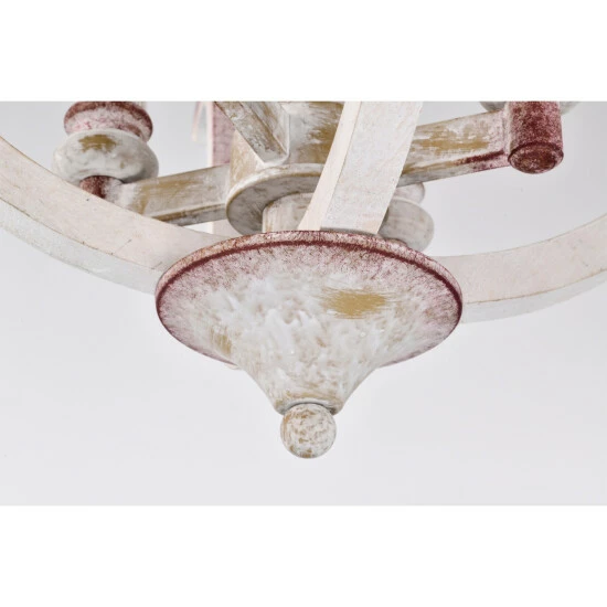 Outlet ๐ฏ Warehouse Of Tiffany Momali 20 Inch Antique Semi Flush Mount With 4 Light ๐ 6 Outlet ๐ฏ Warehouse Of Tiffany Momali 20 Inch Antique Semi Flush Mount With 4 Light ๐ - Image 6