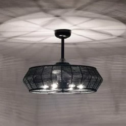 Flash Sale 🔔 Warehouse Of Tiffany Akasha 28 Inch Rattan Rope Fandelier 6 Light With Remote (Color Optional) Matte Black 😀 -Warehouse of Tiffany sale unnamed file 1944