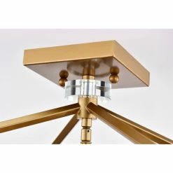 Wholesale 😍 Warehouse Of Tiffany 13" Persixa Matte Gold Cage Semi Flushmount Ceiling Lamp 🌟 -Warehouse of Tiffany sale unnamed file 214