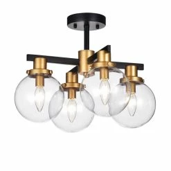 Top 10 💯 Warehouse Of Tiffany Tegan Black & Gold 4-light Flushmount Ceiling Light With Glass Shades ❤️ -Warehouse of Tiffany sale unnamed file 2321