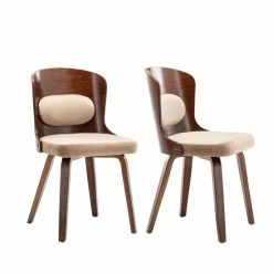 Deals 😍 Warehouse Of Tiffany Lagol Curved Back Wood Dining Side Chair Micorsuede Padding (Set 2) Gray 👍 -Warehouse of Tiffany sale unnamed file 234