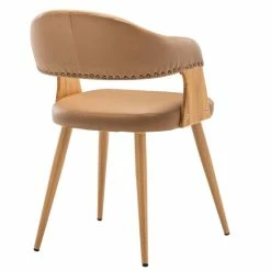 Best Sale 🔥 Warehouse Of Tiffany Tadala PU Leather & Wood Dining Arm Chair Open Back (Set 2) Gray 🧨 -Warehouse of Tiffany sale unnamed file 2439