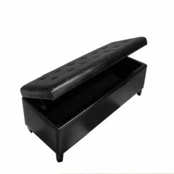 Outlet 🌟 Warehouse Of TIffany's Tuffed Storage Bench Black 💯 -Warehouse of Tiffany sale unnamed file 341