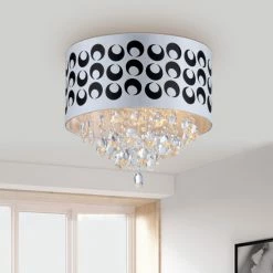 Best deal ⭐ Warehouse Of Tiffany Tiffany-style Pattern Crystal Chandelier 😍