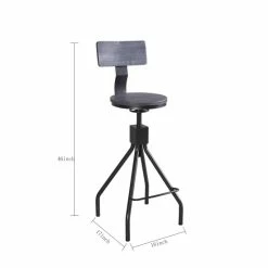 Best reviews of 🎉 Warehouse Of Tiffany Roshe Weathered Wood Swiveling Bar Stool Adjustable Height Metal Base Black-gray 🛒 -Warehouse of Tiffany sale unnamed file 4503