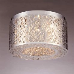 Top 10 🔥 Warehouse Of Tiffany Rubens 5-light Chrome Chandelier 🔥