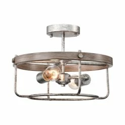 Wholesale 💯 Warehouse Of Tiffany Salaree 15 Inch Antique Cage Semi Flush Mount With 2 Light ⌛ -Warehouse of Tiffany sale unnamed file 4704