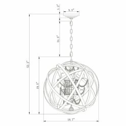 Best reviews of ⌛ Warehouse Of Tiffany Verite 19 Inch Matte Gold With 1 Light Chandelier With Globe Metal Shade (Color Optional) ✔️ -Warehouse of Tiffany sale unnamed file 476