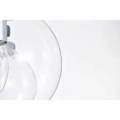 Hot Sale 🎉 Warehouse Of Tiffany Hersilia Semi Flush Mount Ceiling Light Modern-Globe Style Chrome Polished And Matte Black Finish 4-Light - N/A 😀 -Warehouse of Tiffany sale unnamed file 5142