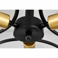 Outlet 🛒 Warehouse Of Tiffany Lucina Semi Flush Mount Ceiling Light Matte Black Finish 3-Light - N/A 😀 -Warehouse of Tiffany sale unnamed file 5229