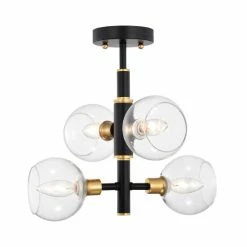 Top 10 🥰 Warehouse Of Tiffany Silvia Semi Flush Mount Ceiling Light Matte Black And Brass Finish 4-Light - N/A 🛒 -Warehouse of Tiffany sale unnamed file 5481