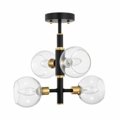 Top 10 🥰 Warehouse Of Tiffany Silvia Semi Flush Mount Ceiling Light Matte Black And Brass Finish 4-Light - N/A 🛒 -Warehouse of Tiffany sale unnamed file 5482