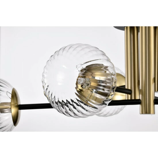 Top 10 ๐งจ Warehouse Of Tiffany Atlas 32 Inch Globe Clear Glass Semi Flush Mount 6 Light - N/A ๐ 6 Top 10 ๐งจ Warehouse Of Tiffany Atlas 32 Inch Globe Clear Glass Semi Flush Mount 6 Light - N/A ๐ - Image 6