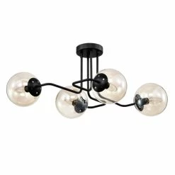 Hot Sale 👍 Warehouse Of Tiffany Ziza Modern Semi Flush Mount Ceiling Light With Globe Glass Shade 4 Light 🧨 -Warehouse of Tiffany sale unnamed file 5550