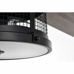 Cheap 🔔 Warehouse Of Tiffany Carmella 25 Inch Industrial Style Lighted Ceiling Fan Cage With Remote Matte-black 🔥 -Warehouse of Tiffany sale unnamed file 5850