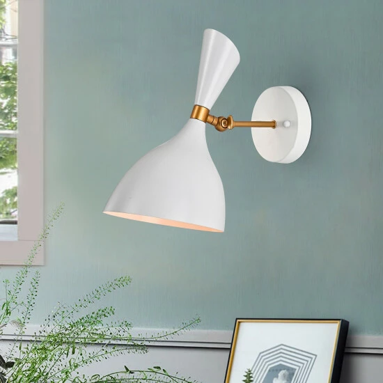 Best reviews of ๐ Warehouse Of Tiffany Richmond Matte White+Gold Curved Bowl Metal Shade 1-Light Wall Sconce โญ 1 Best reviews of ๐ Warehouse Of Tiffany Richmond Matte White+Gold Curved Bowl Metal Shade 1-Light Wall Sconce โญ