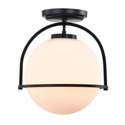 Promo ⭐ Warehouse Of Tiffany Nuka 12 Inch Modern Semi-Flush Mount Pendant Ceiling Lighting 🤩 -Warehouse of Tiffany sale unnamed file 6097