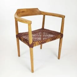 Brand new ⭐ Warehouse Of Tiffany Erline Teak Wood Weaved Leather Seat Accent Chair Armchair Black 🤩 13 Brand new ⭐ Warehouse Of Tiffany Erline Teak Wood Weaved Leather Seat Accent Chair Armchair Black 🤩 -Warehouse of Tiffany sale unnamed file 6283