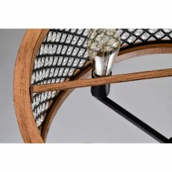 Brand new 🧨 Warehouse Of Tiffany Pomine 24 Inch Modern Crystal Shade Semi Flush Mount 5-Light Matte Black And Imitation Wood Grain ✨ -Warehouse of Tiffany sale unnamed file 6454