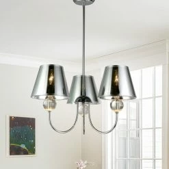 Best reviews of π Warehouse Of Tiffany Leto Chrome Chandelier β€οΈ