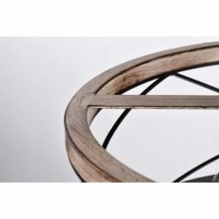 Hot Sale 💯 Warehouse Of Tiffany Vesta Semi Flush Mount Ceiling Light Matte Black With Wood Grain Finish 2-Light - N/A 🔔 -Warehouse of Tiffany sale unnamed file 6582