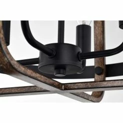 Best reviews of 🎉 Warehouse Of Tiffany Juno Semi Flush Mount Ceiling Light Matte Black And Wood Grain Finish 4-Light - N/A 🤩 -Warehouse of Tiffany sale unnamed file 6680