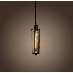 Best reviews of 🎁 Warehouse Of Tiffany Susanna 1-light Adjustable Height Antique Edison Pendant 👍