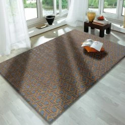 Best Sale 😉 Warehouse Of Tiffany Simon Taupe Rug 😍